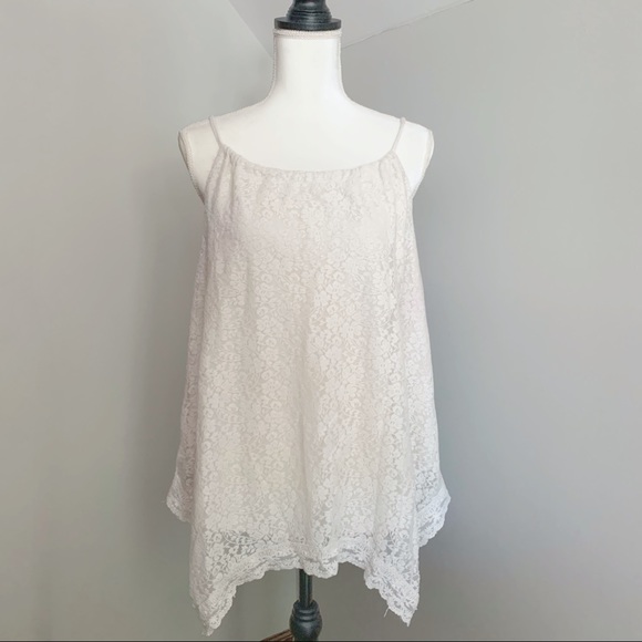 Torrid LACE ROPE NECK TANK TOP - Picture 2 of 8